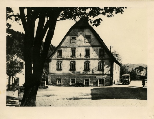 The mill in Hronov – historical photograph