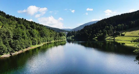 The Labská dam