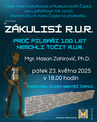 ZÁKULISÍ R.U.R.