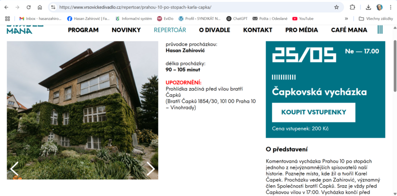 Čapkovská vycházka